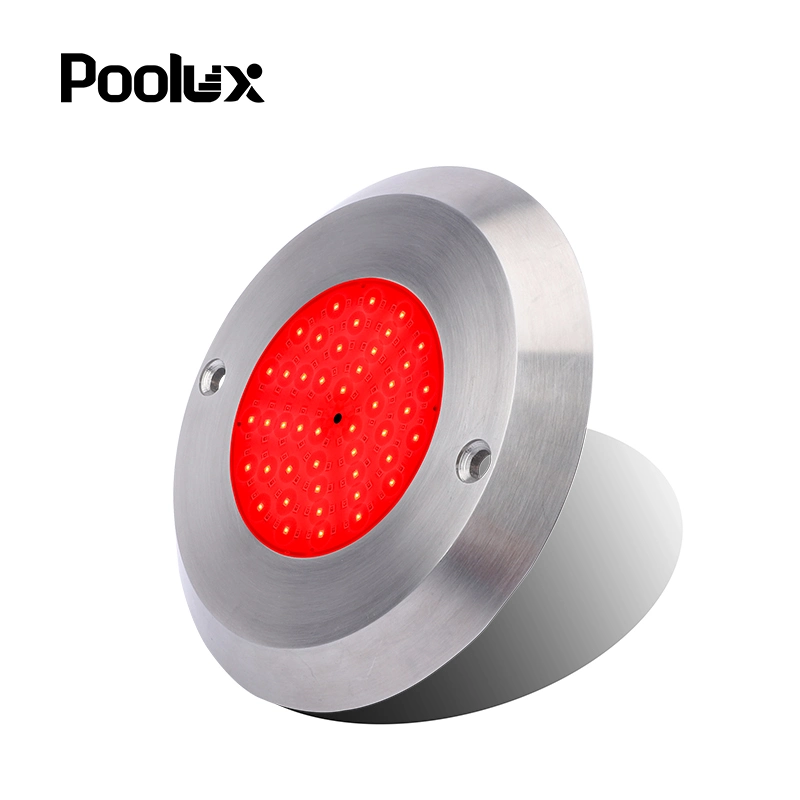 O mais recente conjunto de 2022 Design de 6 W, ultraleve, subaquático Luz de piscina LED fina de aço inoxidável de 10 mm 316