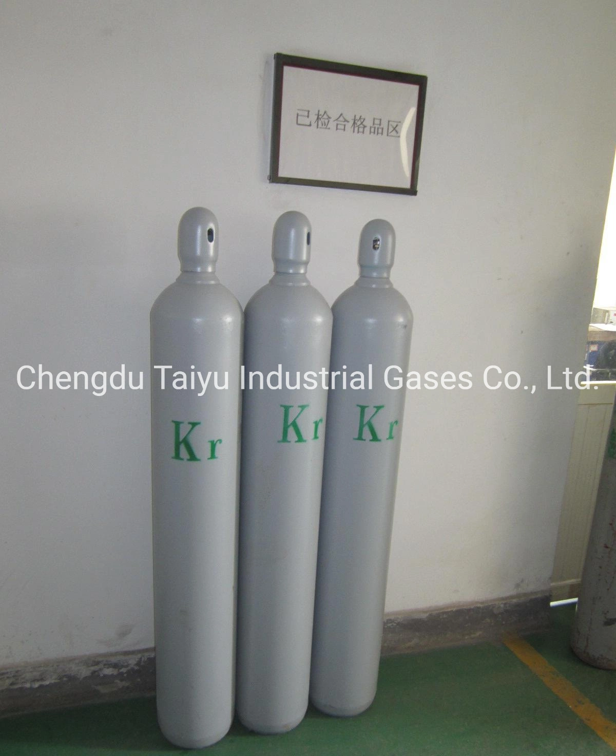 Great Quality High Purity Rare Gas Noble Gas Krypton Kr Gas 99.999% 6m3/7m3/10m3 China Factory Best Prices