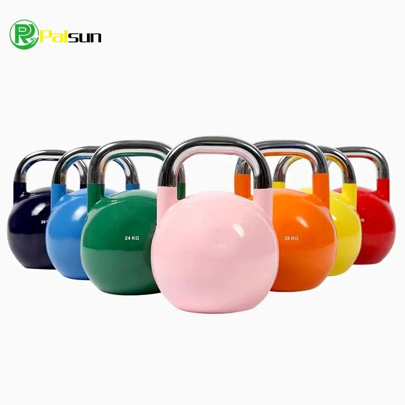 Color Steel Competition Kettlebells Adjustable Cheap Cast Iron Kettlebell with High quality/High cost performance 