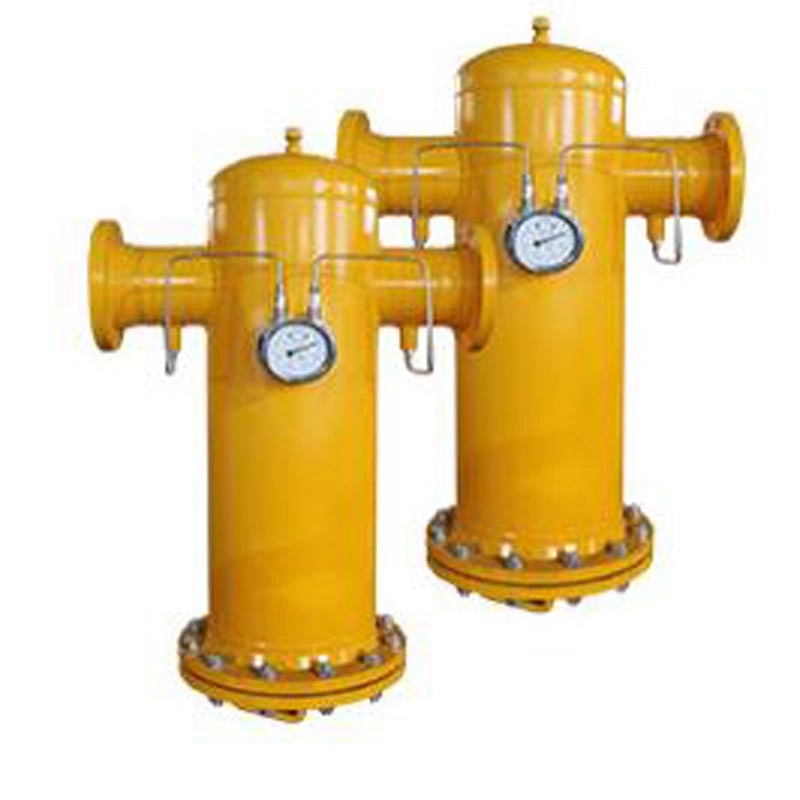 Wellhead Using High Pressure Gas Air Filter Scrubber