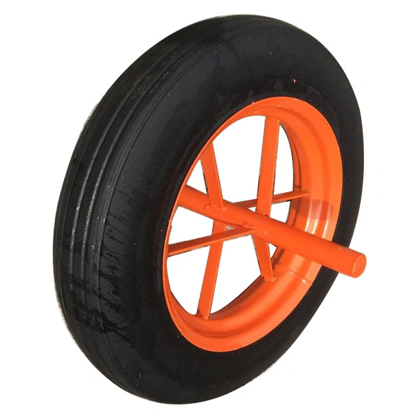 Wheelbarrow Wheel Solid Rubber Wheel 14 Inch