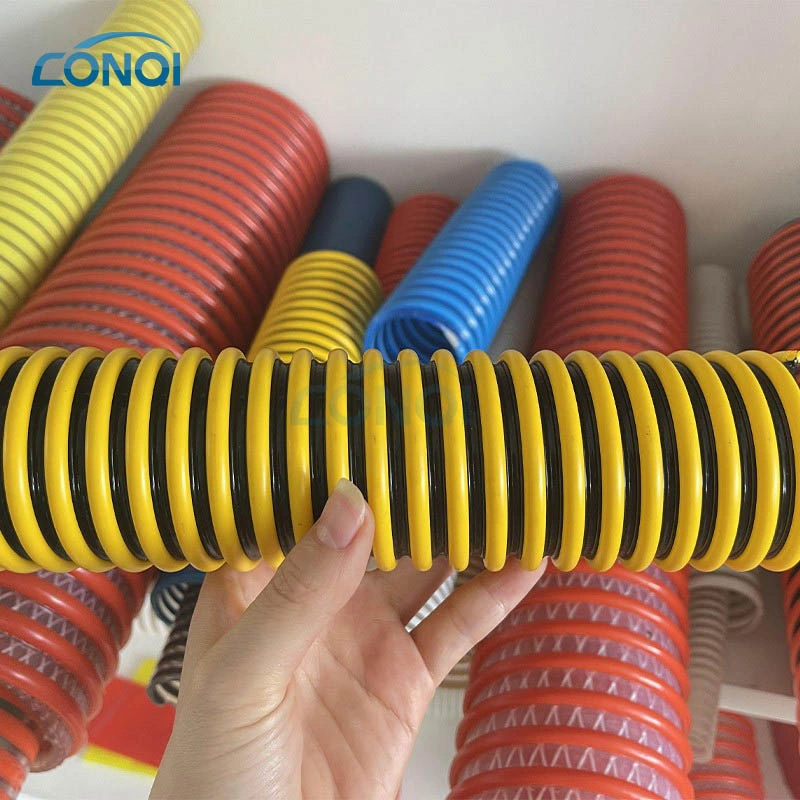 Flexible Plastic Reinforced PVC Helix Water Pump Suction Discharge Spiral Tube Hose