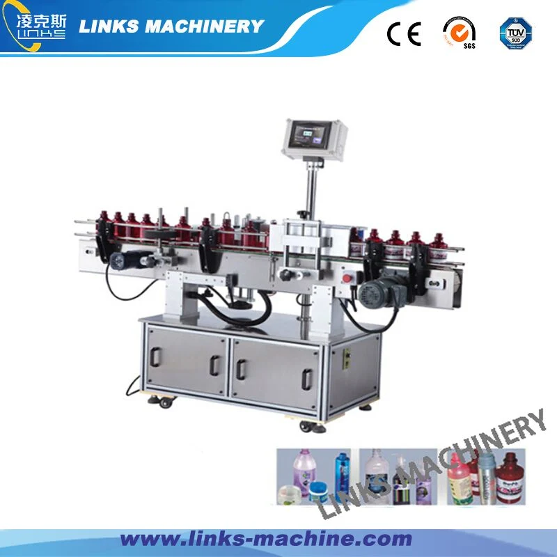 Single Side Automtic Bottle Sticker Labeling Machine