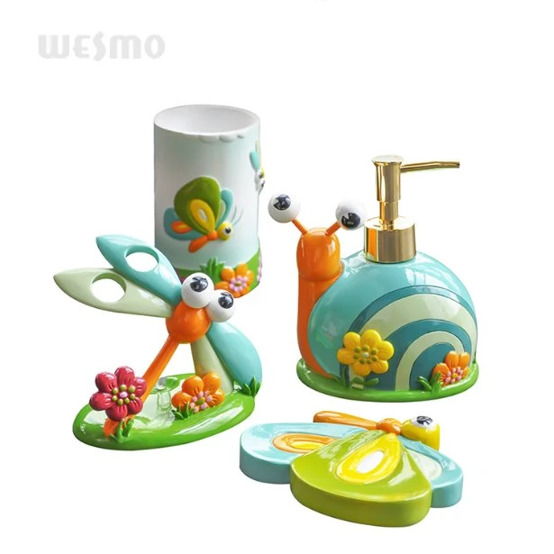 Kid's Decoração Crianças Holiday presentes Dom Polyresin Banho artesanais Itens de Acessórios