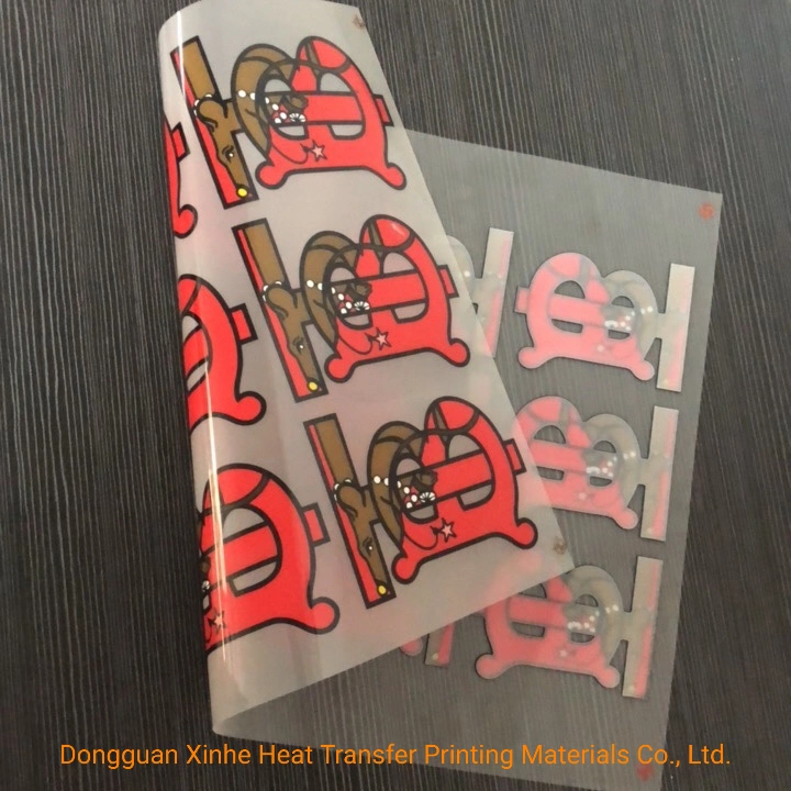 Heat Transfer Film Size Label Clothing Pattern Printing Customizable