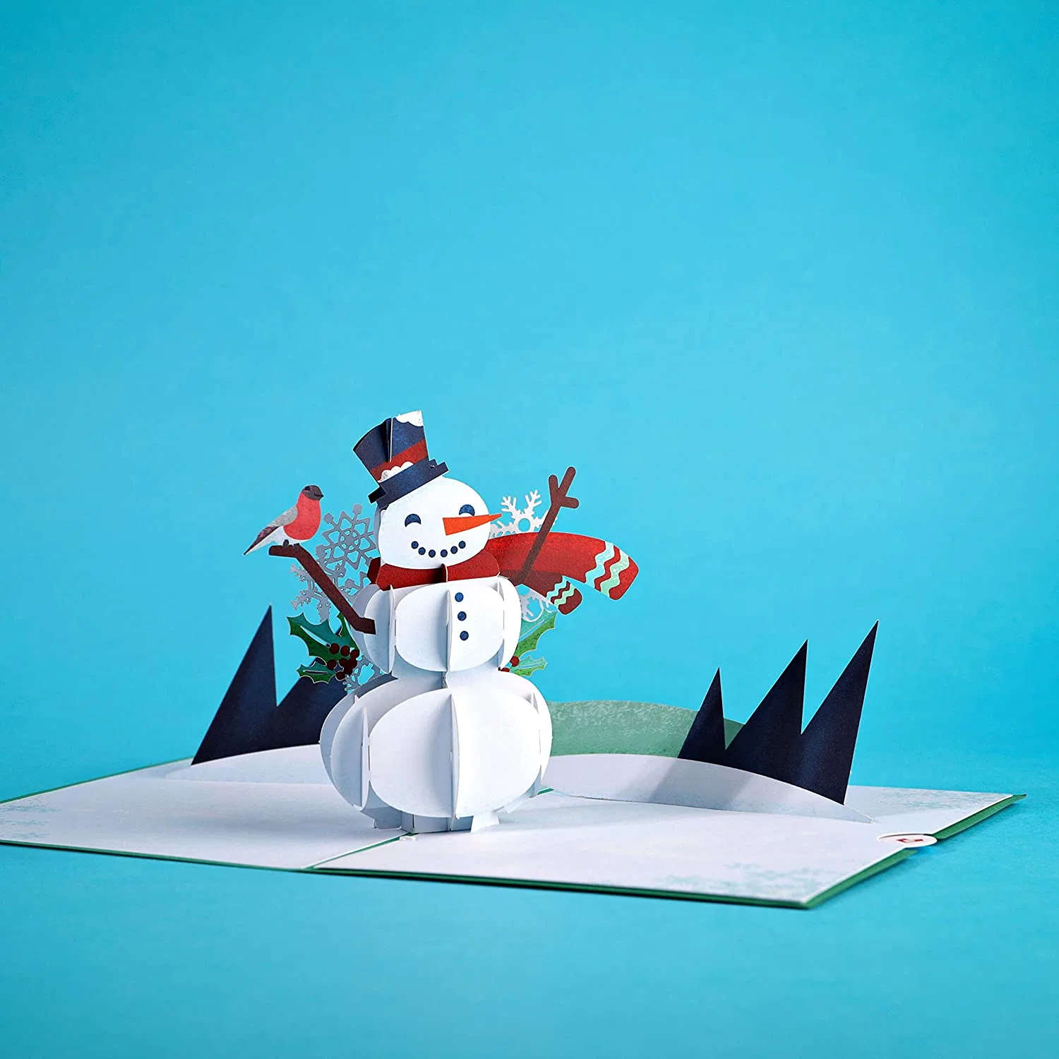 3D Christmas Snowman Pop up Cards Special Design Merry Christmas Cards