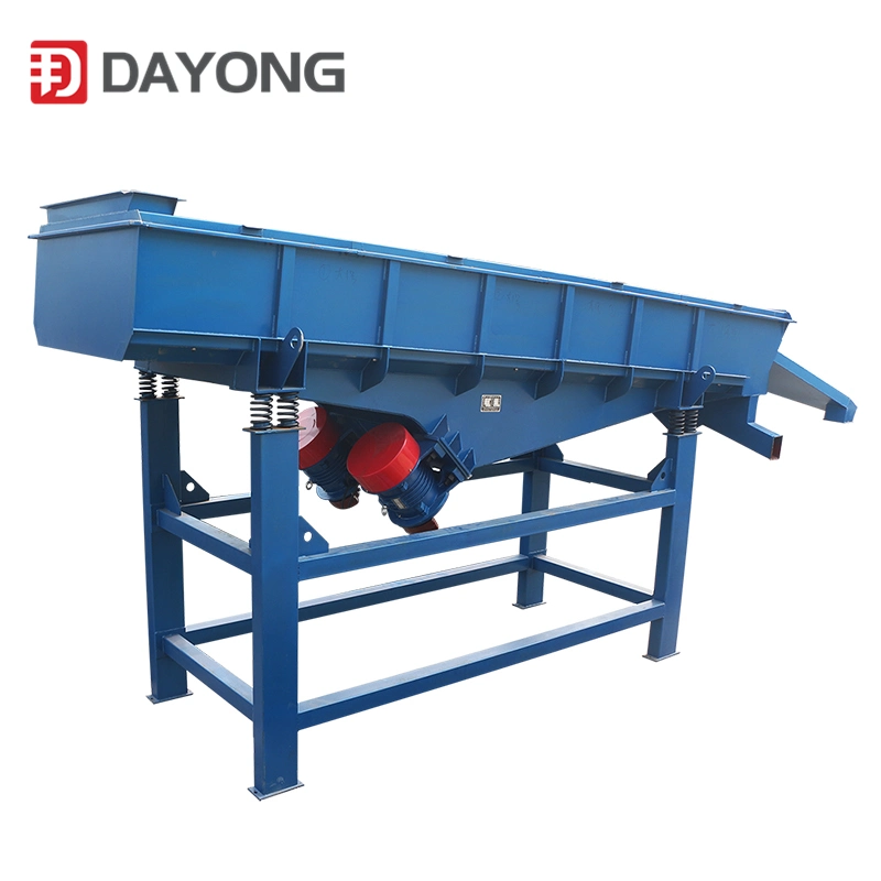 High Frequency Automatic Soya Bean, Wheat Bran, Rice Bran Linear Vibratory Sifter