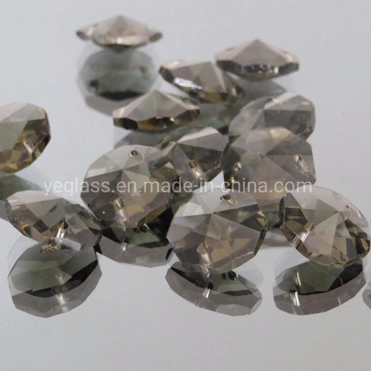 Haut de la qualité K9 lustre en cristal de verre clair AAA Perles de l'octogone
