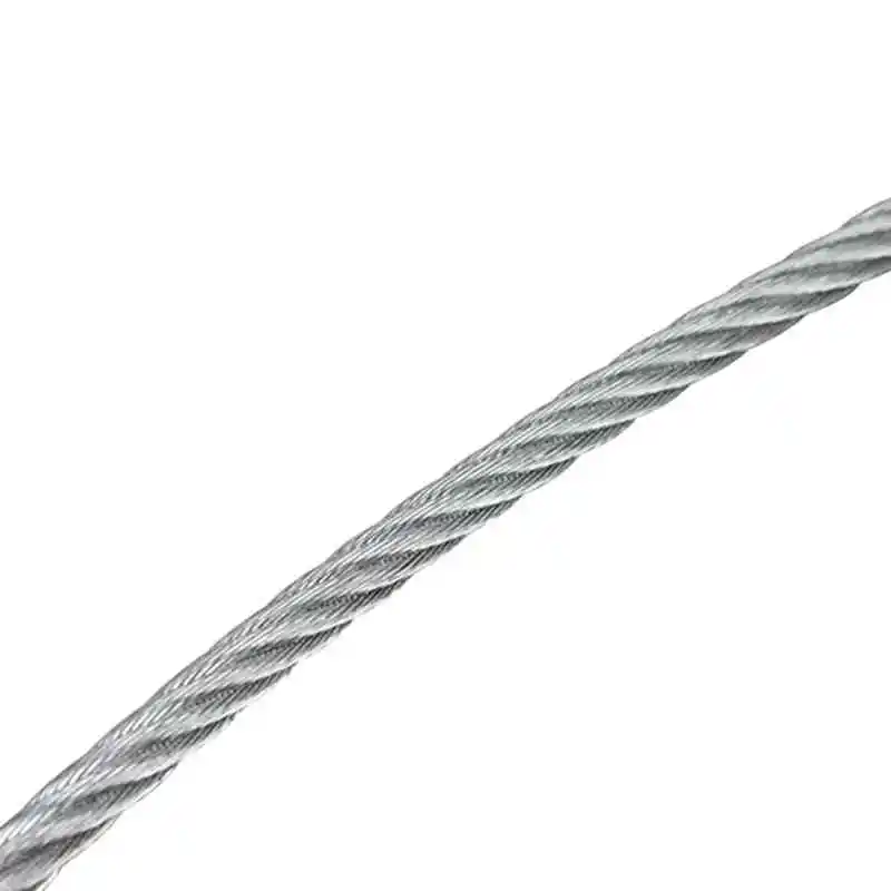 Cable de acero galvanizado de tipo abierto para cinta transportadora 7X7-3,6mm