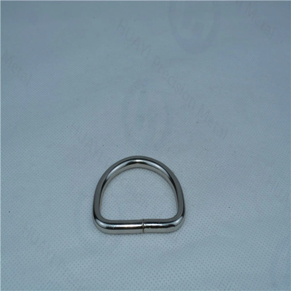 Nickel métal ronde 25mm pour les accrocher la clé de la bague fendue