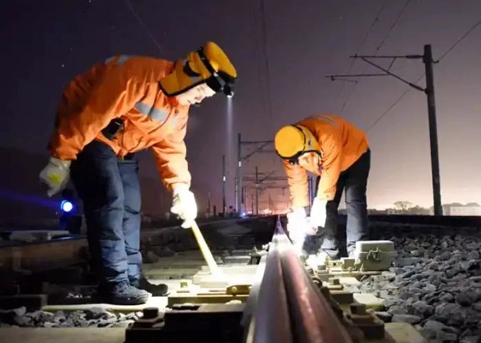 Extended Pega de madeira Inspecção Ferroviária Martelo de teste