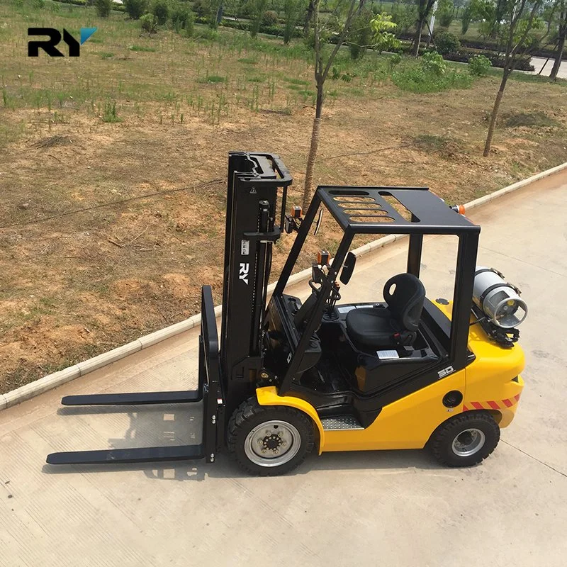 Royal Factory Supply New 3 Ton 5 Ton Diesel Gas Gasoline LPG Forklift Truck with Japanese Engine