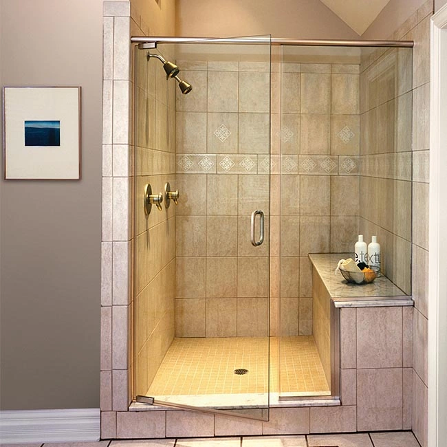 Home Bath Shower Glass Cheap Bathr Shower Door High quality/High cost performance Bathroom Products