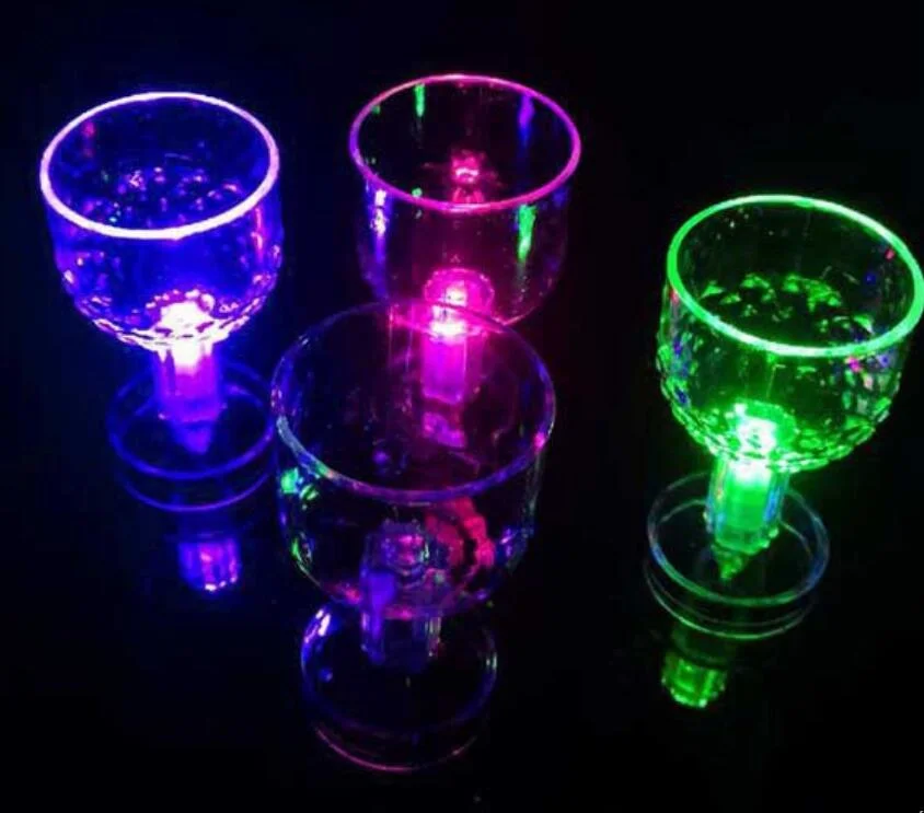 50ml Copa pequeña ilumina RGB Color Cambiar Copa con LED taza de café parpadeante