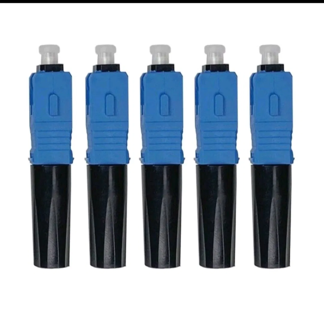 Quick Connector 55mm 60mmftth Sc APC Upc Optical Fiber Fast Connectors