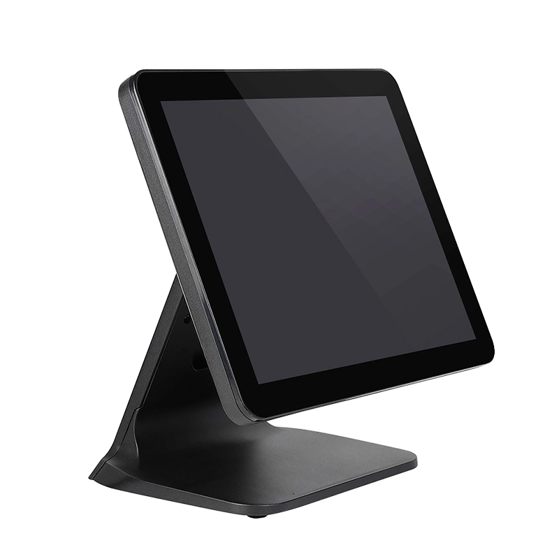 Cash Register 15" Point of Sale Solution POS Terminal with Built in VFD/8 Digit LED Display