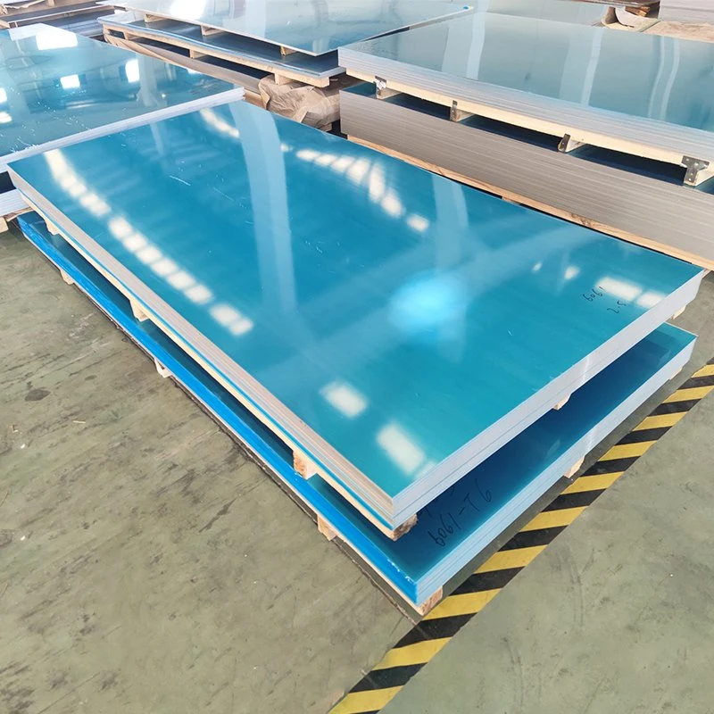 PVC Film Covered Mill Finished Aluminum Sheet 1xxx 3xxx Price for Building