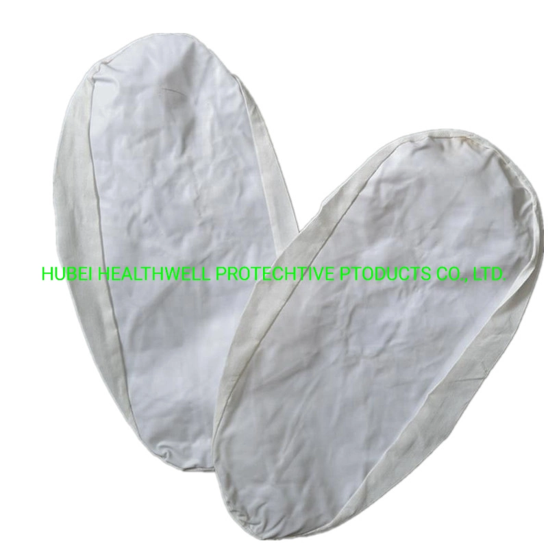 New Design Nonwoven Non-Slip Shoe Cover with PVC Bottom for Personal Protection