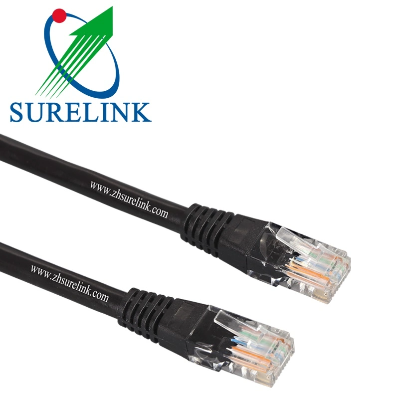 Surelink 8p8c fiche RJ45 blindé ou non blindé FTP connecteur Cat5e UTP Cat5e CAT6 100pcs sac 50U du connecteur du câble réseau