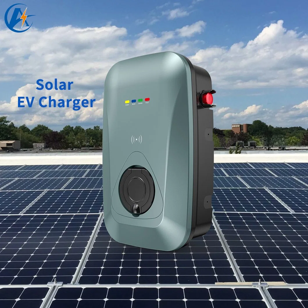Electric Vehicle Chargers Photovoltaic Systems for Electric Car Solar Car Battery Chargers Type 2 Solar Power Electric Car Chargers