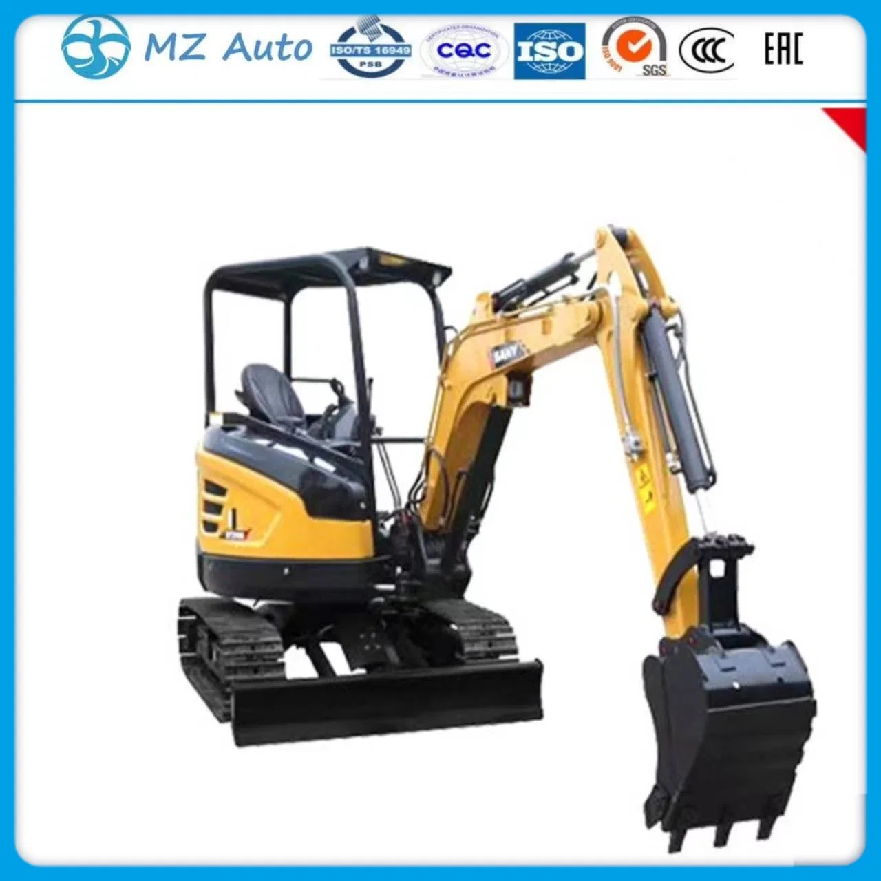 New/Used Sy26u Sy35u Sy50u Mini Excavator Made in China Construction Machinery