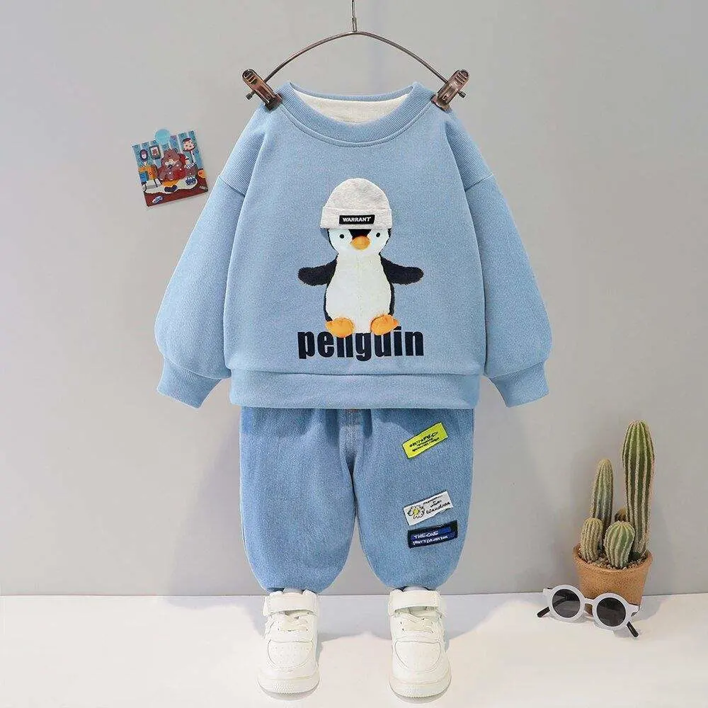 Ropa para niños de otoño de primavera personalizada ropa para niños pequeños informal Conjuntos