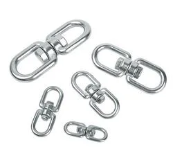 W Polished Stainless Steel Material Hook and D Ring Swivel Split Ring