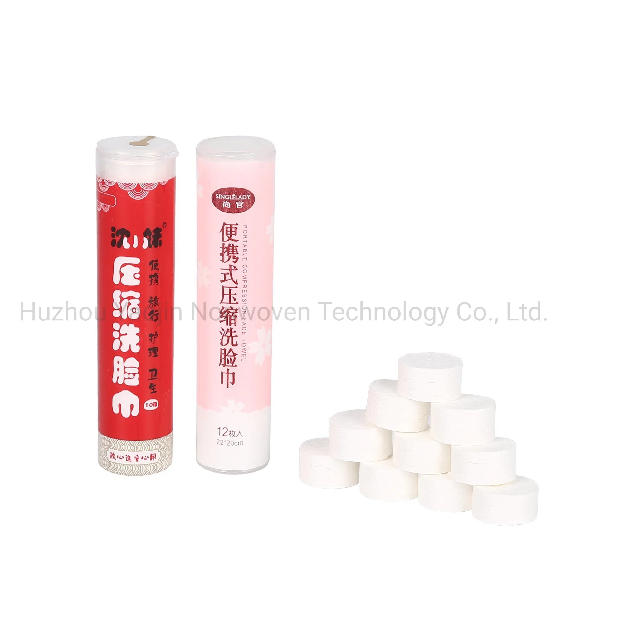 China Portable aus reiner Baumwolle Compressed Candy Handtuch mit Gesichtsreinigung Lieferant Für Gesichtstuch