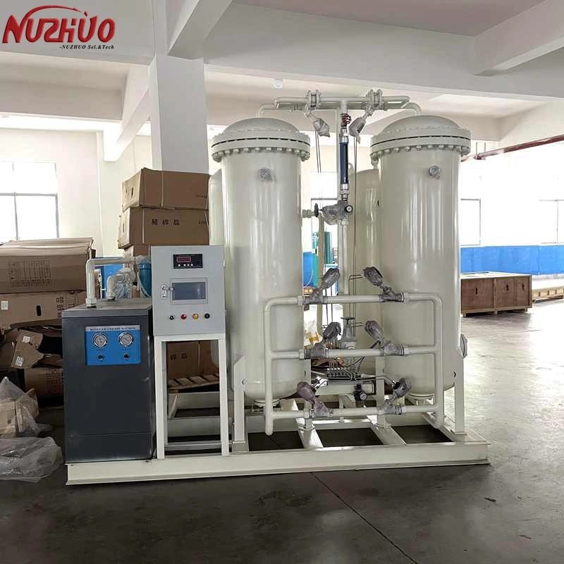 Nuzhuo Oxygene Generator Industrial with Cylinder Filling Oxygen Compressor