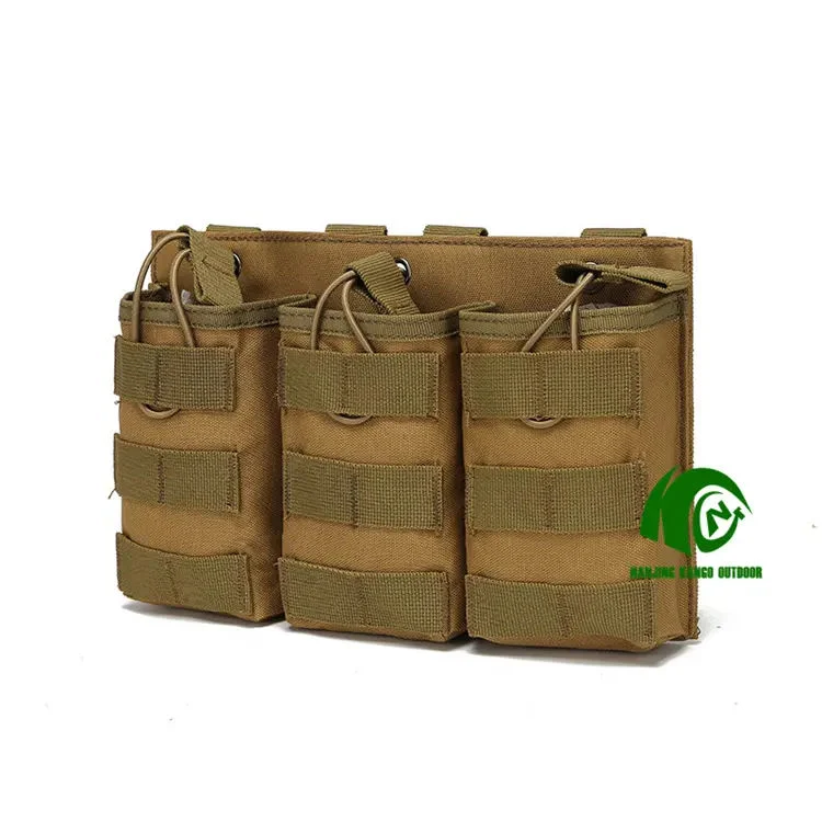 Kango Custom Multicamo Military Tactical Mag Pouch with Molle System for Training and Hunting