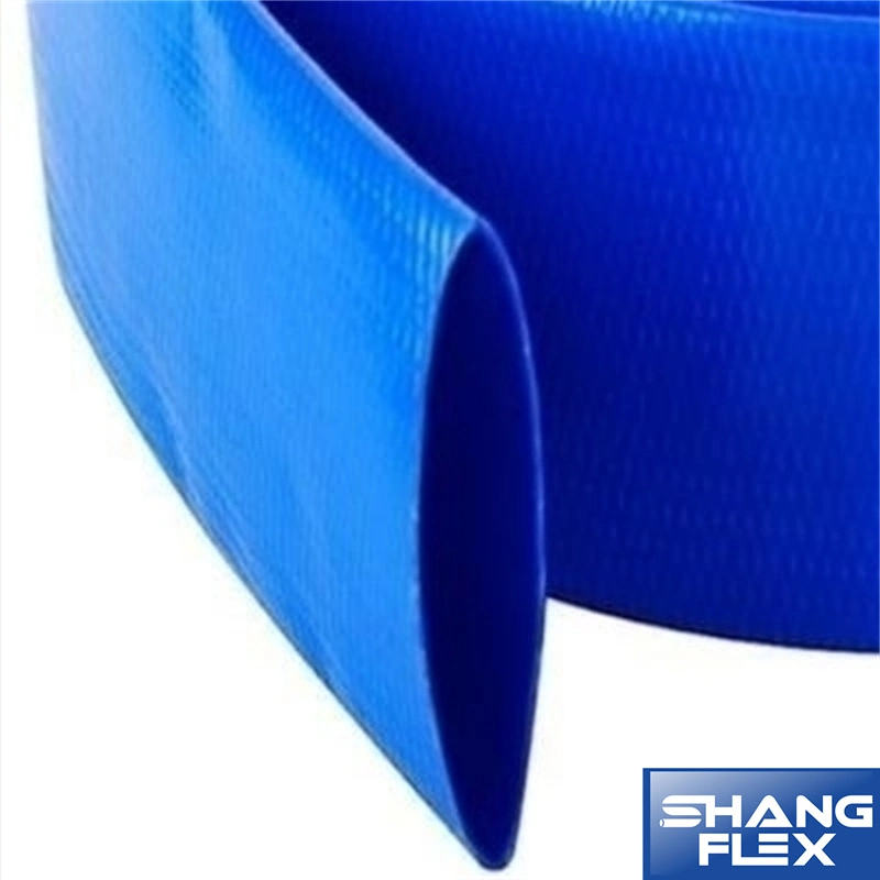 Manguera High Pressure PVC Layflat Discharge Pipe Hose for Irrigation Dewatering