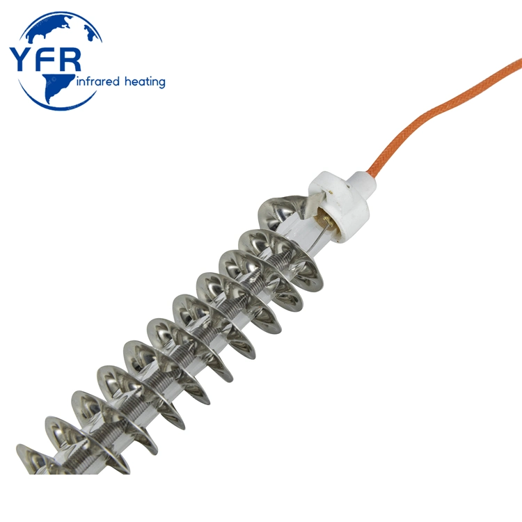 Halogen Infrared Tube Heater Used for Photocopier Colorant Positioning in Electronics Industry