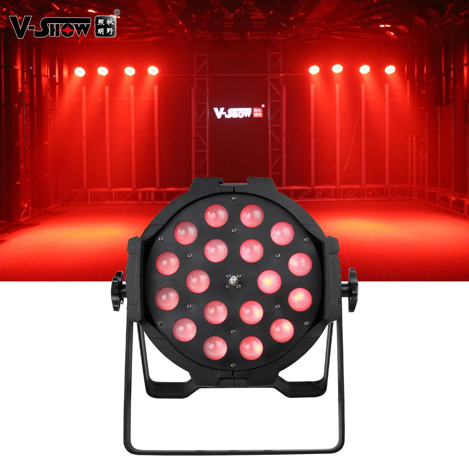 V-Show éclairage de scène disco par LED d'Intdoor