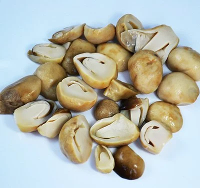 Chinese Healthy Fresh and Tasty Pickled Whole and Halved Canned Straw Mushrooms