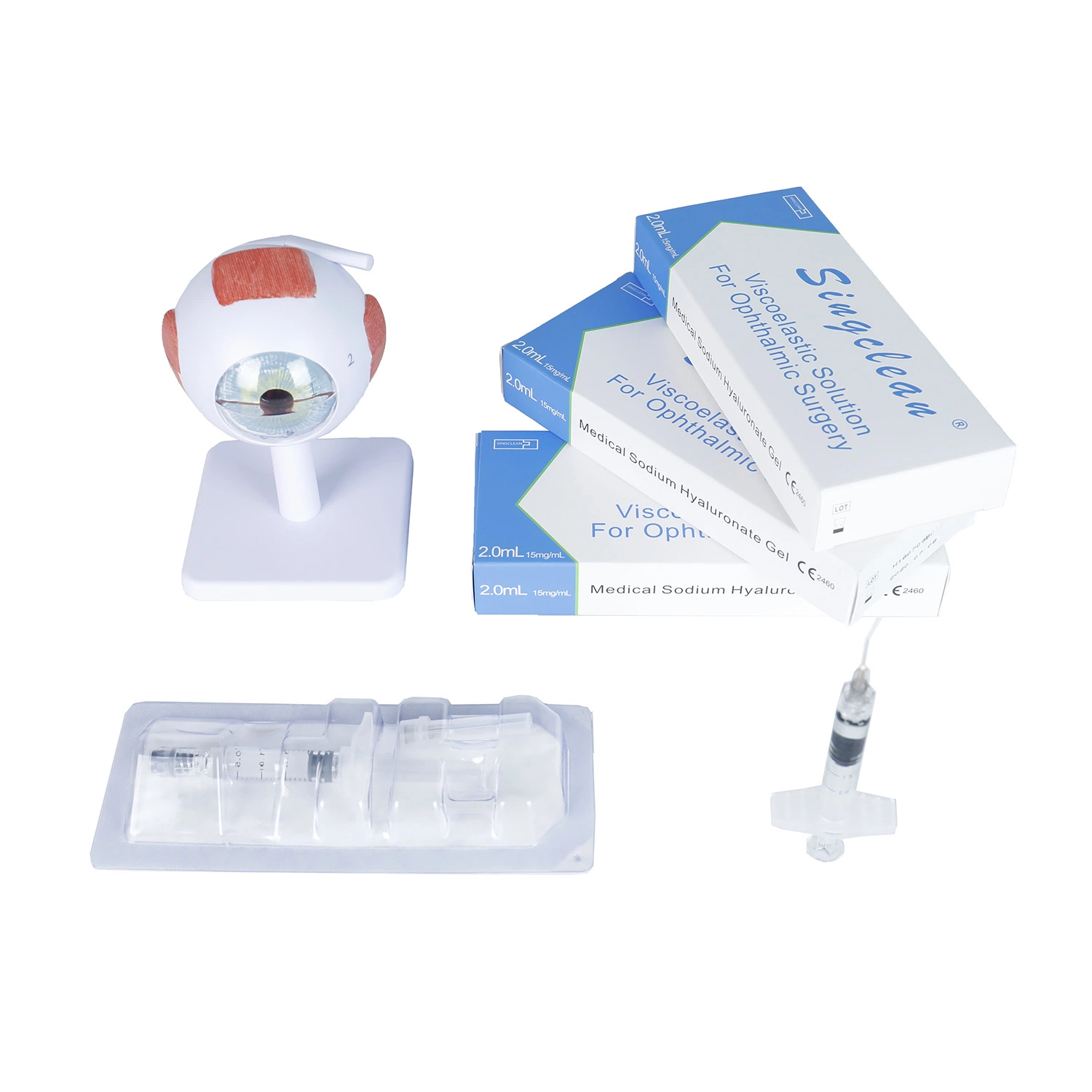 Surgical Supplies Materials Sodium Hyaluronate Injection Eye Surgery in Clinical Science