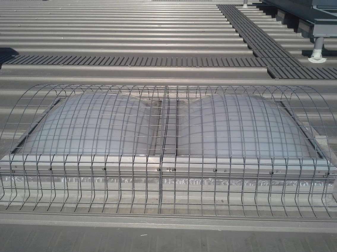 Welded Mesh Skylight Safety Screens for Fall Protection Cover