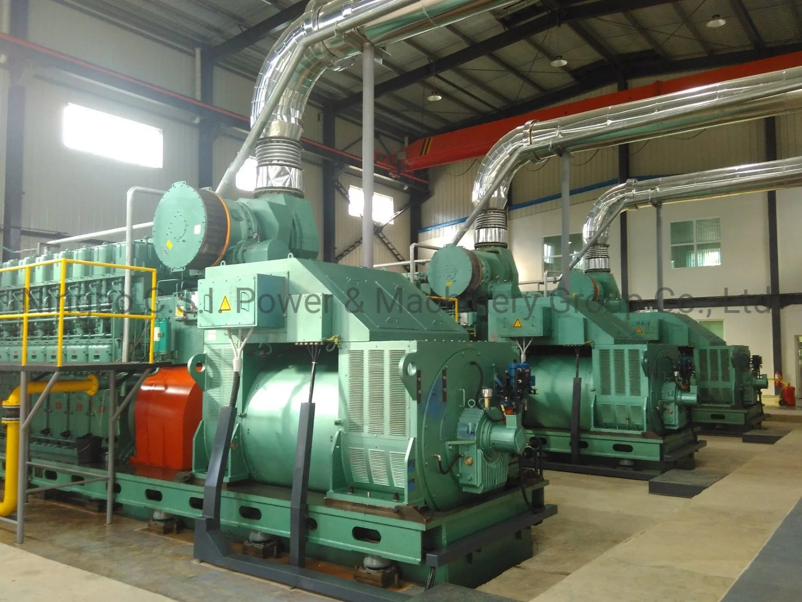 34/45 (48) Engine Driven Generator Set &AMP with Diesel, Hfo, Natural Gas, Tire Oil, Dual Fuel, Spare Parts