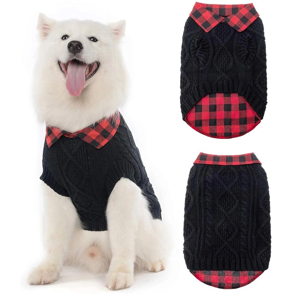 Pet Accessories Breathable and Comfortable Autumn Winter Warm Sweater Pet Knitwear Dog Clothes