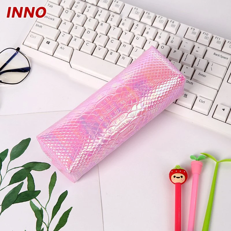 Wholesale/Supplier Inno Brand R050# New Fish-Scale Pencil Case Large Capacity Stationery Bag for School Supplies Eco-Friendly