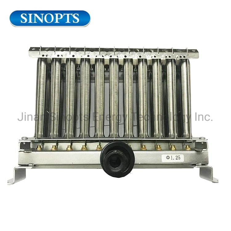 10 Rows High Quality Low Nox Emission Gas Burner for Wall Hung Gas Boiler