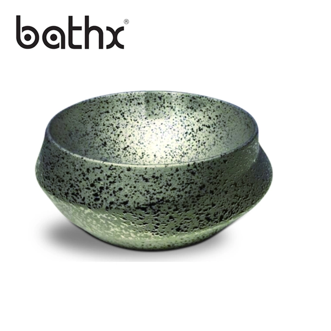 Artistic Hand Made Pottery Sink Basin Modern Design Green Product