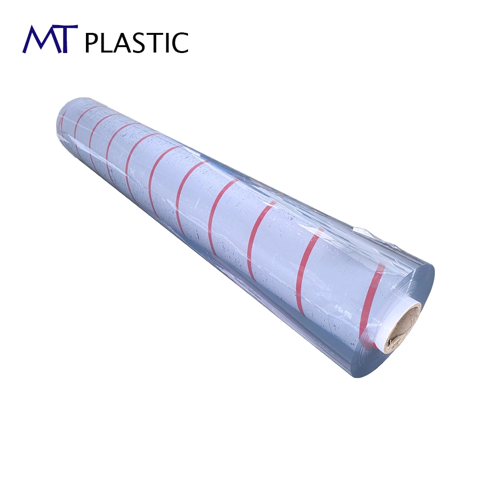 Feuille en plastique PVC transparente, souple et flexible, pour couverture de livre.