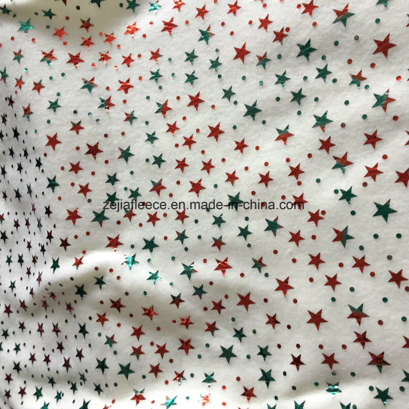 Colorful Hot Stamping Polar Fleece