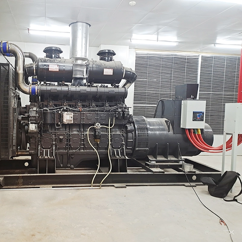 1500kVA/1650kVA/1200kw High-Voltage Diesel Generator 16 Cylinders Power Generator with Dual Frequency of 50Hz/60Hz with ATS Cabinet 50Hz/60Hz