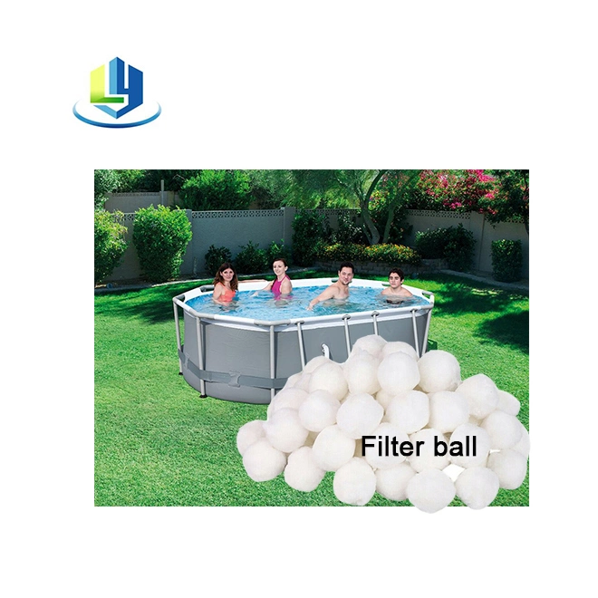 Swimming Pool Cleaning Equipment Special Purpose Cleaning Fiber Ball Filter Media for Water Treatment