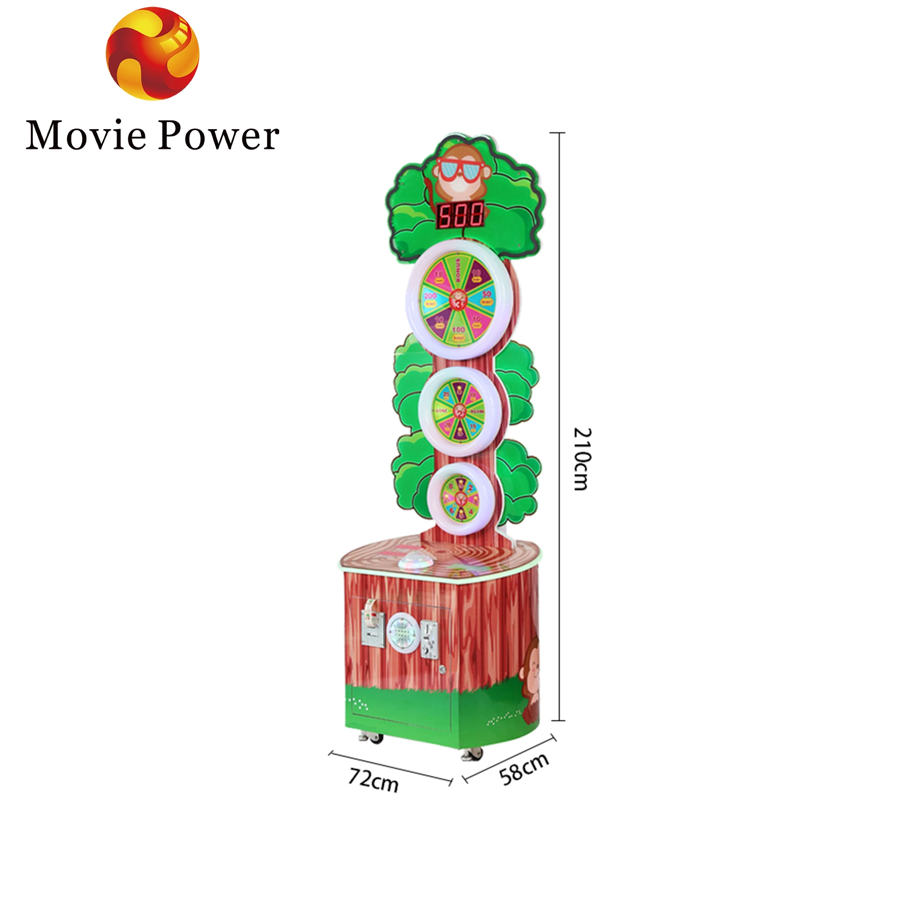 Árbol de tocadiscos Arcading suerte la suerte de premio de Lotería el papel del Gran Premio de la máquina de juego