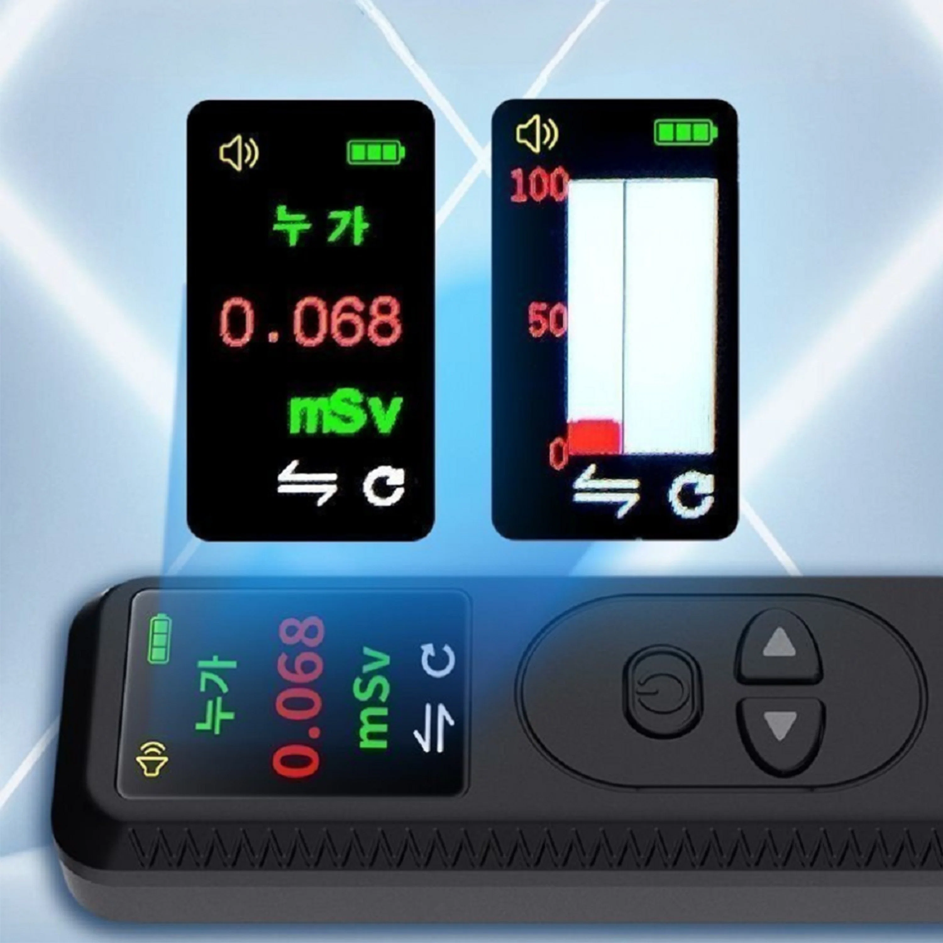 Home Use Nuclear Radiation Dosimeter X Ray Beta Ray Gamma Ray for Food /Water