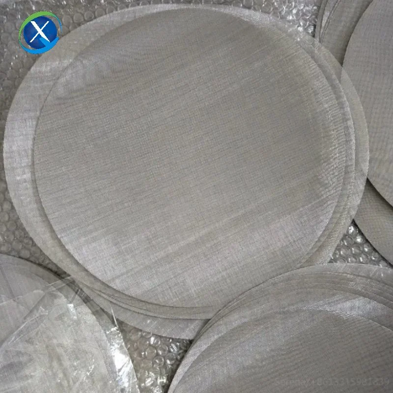 Weave Wire Mesh Filter Disc 20-200mesh for Single-Screw Plastic Pelletizing Machine