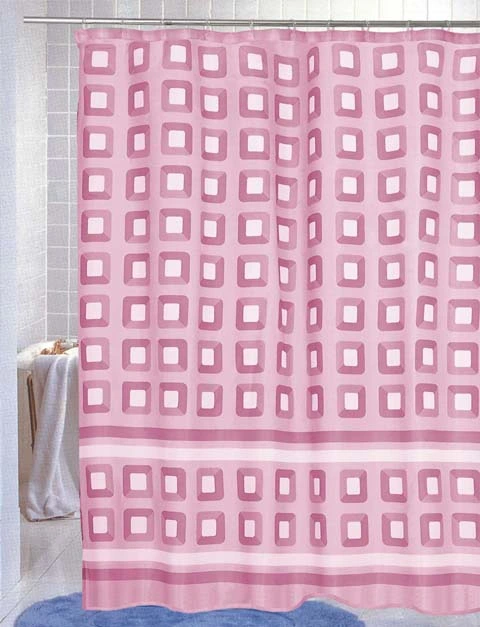 Popular Design Polyester Shower Curtain