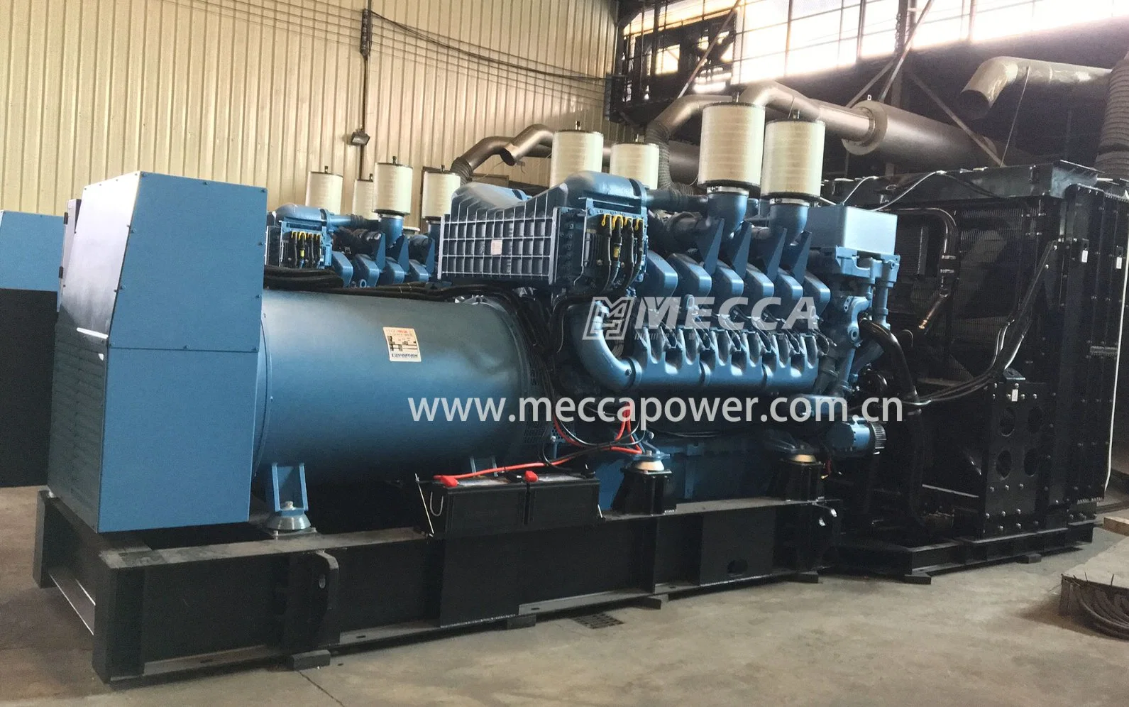 800kVA Open Frame/Type Mtu Diesel Engine Generator for Oil/Gas Station